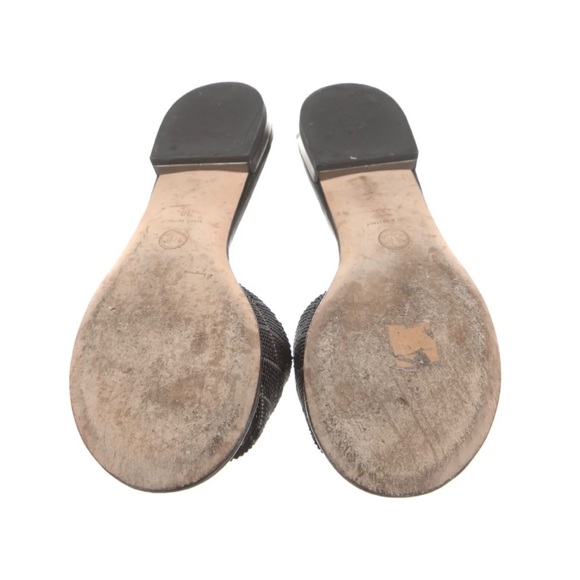 Chanel sandals with beaded accent- gently used - Picture 4 of 4